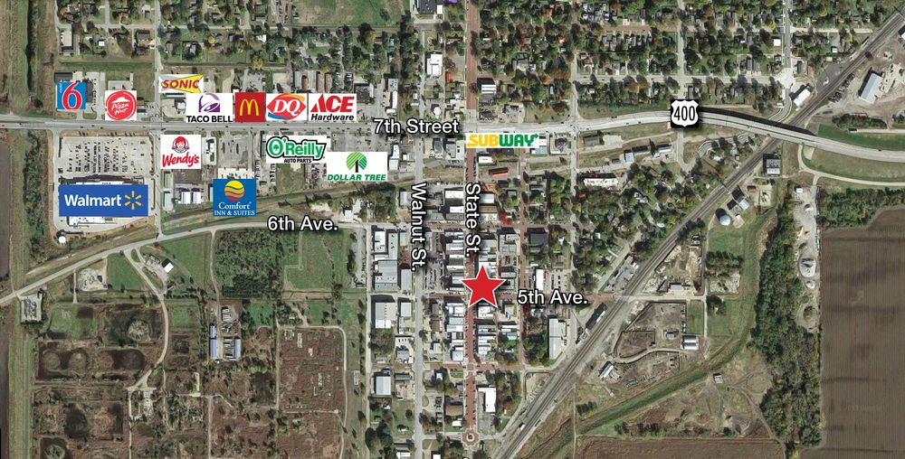 Office Building - Augusta, KS: 102 E 5th Ave, Augusta, KS 67010